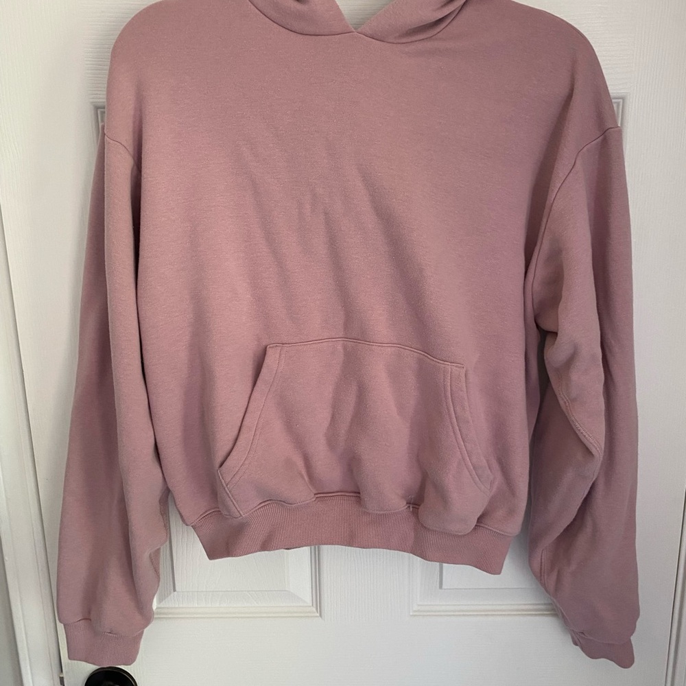 NWT SKIMS Cotton Blend Fleece Classic Pullover Hoodie - M